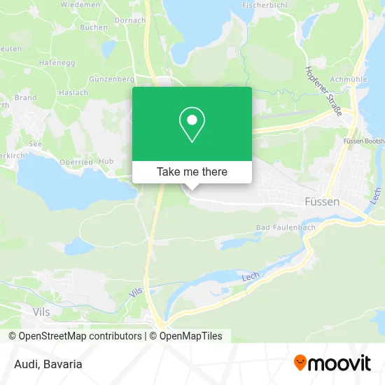 Audi map