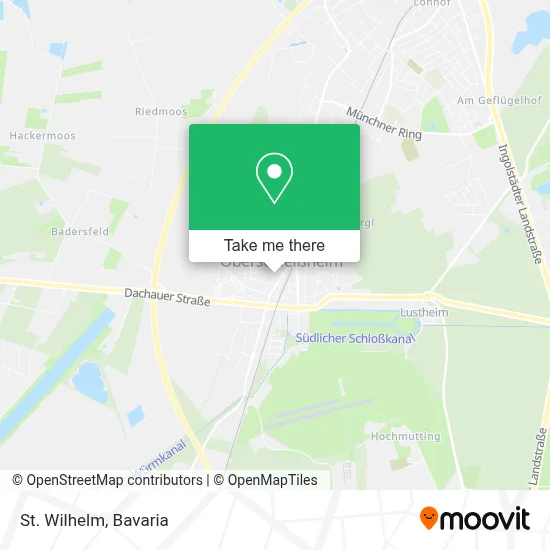 St. Wilhelm map
