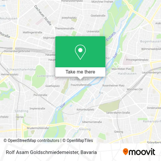 Rolf Asam Goldschmiedemeister map