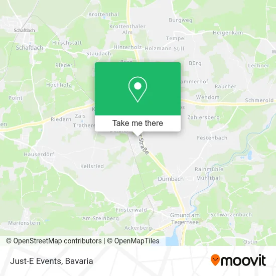 Just-E Events map