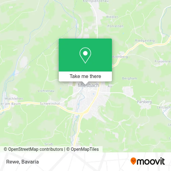 Rewe map