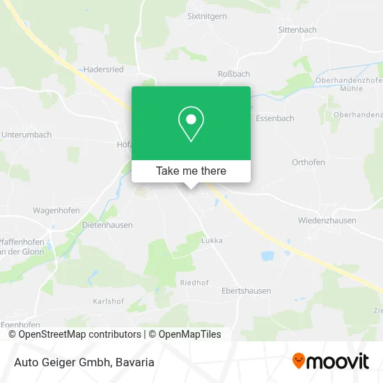 Auto Geiger Gmbh map