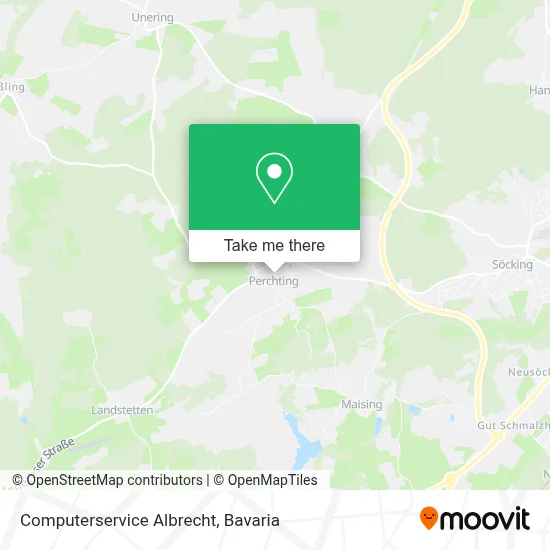Computerservice Albrecht map