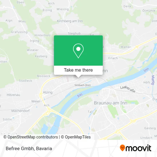 Befree Gmbh map