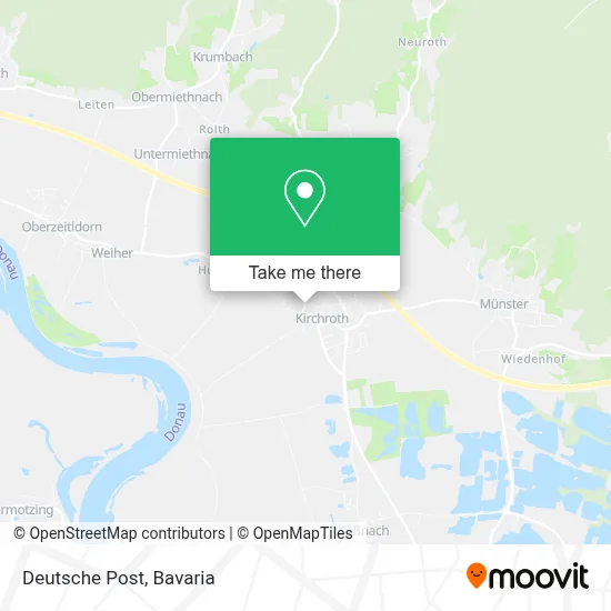Deutsche Post map