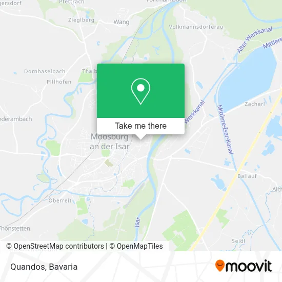 Quandos map