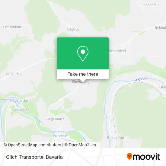Gilch Transporte map