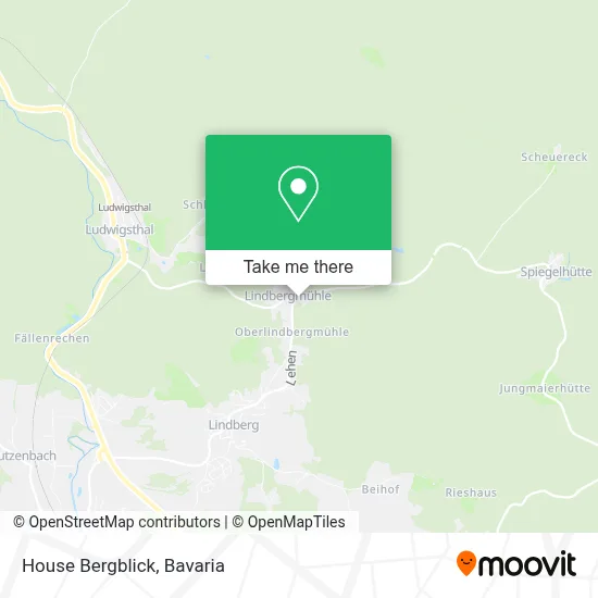 Haus Bergblick map