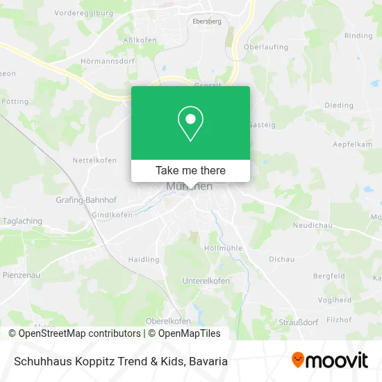 Schuhhaus Koppitz Trend & Kids map