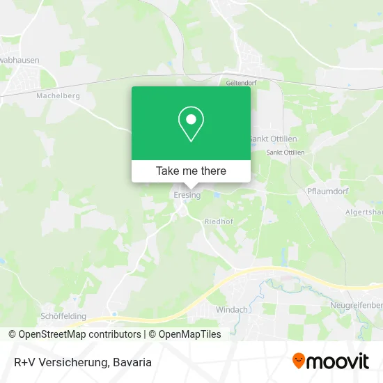 R+V Versicherung map