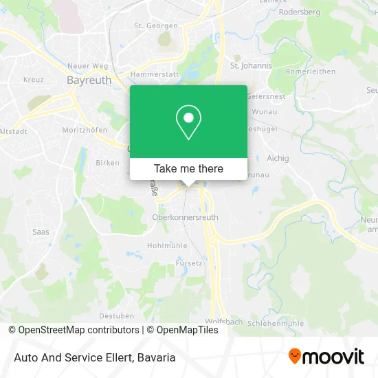 Auto And Service Ellert map