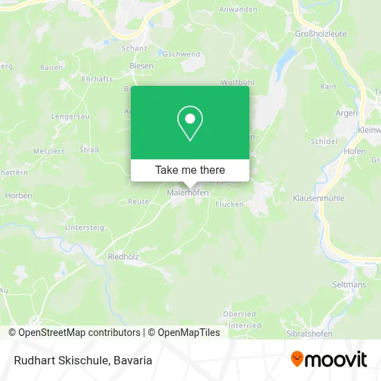 Rudhart Skischule map