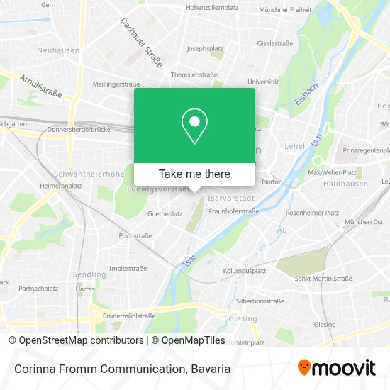 Corinna Fromm Communication map