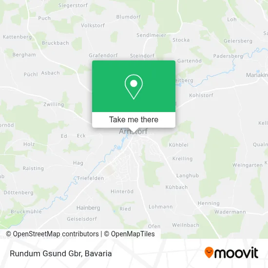 Rundum Gsund Gbr map