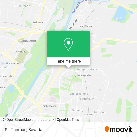 St. Thomas map