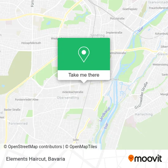 Elements Haircut map