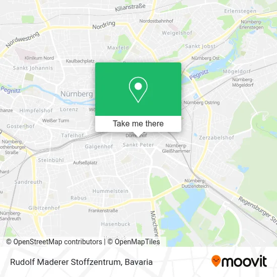 Rudolf Maderer Stoffzentrum map