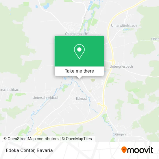 Edeka Center map