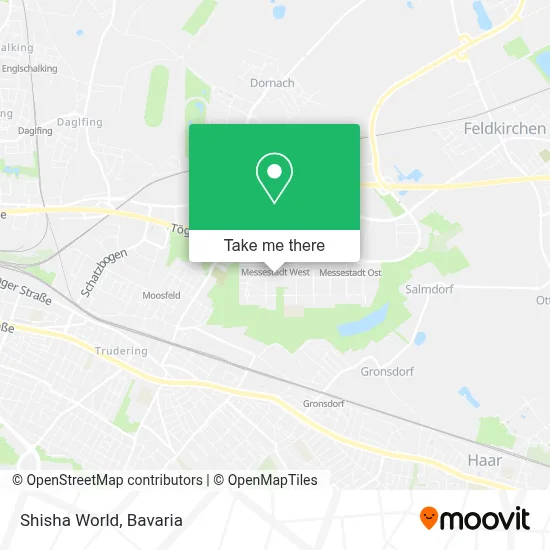 Shisha World map