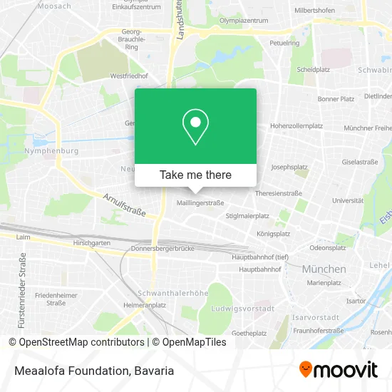 Meaalofa Foundation map