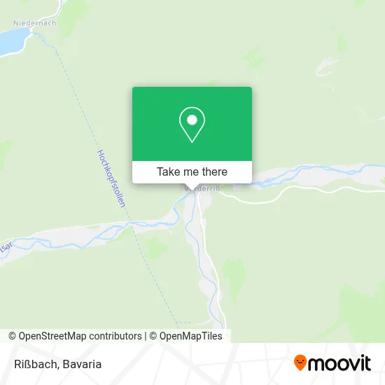 Rißbach map