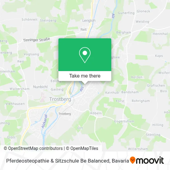 Pferdeosteopathie & Sitzschule Be Balanced map