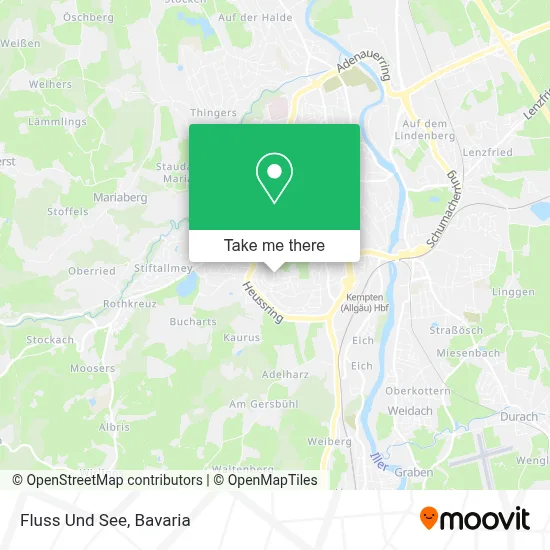 Fluss Und See map