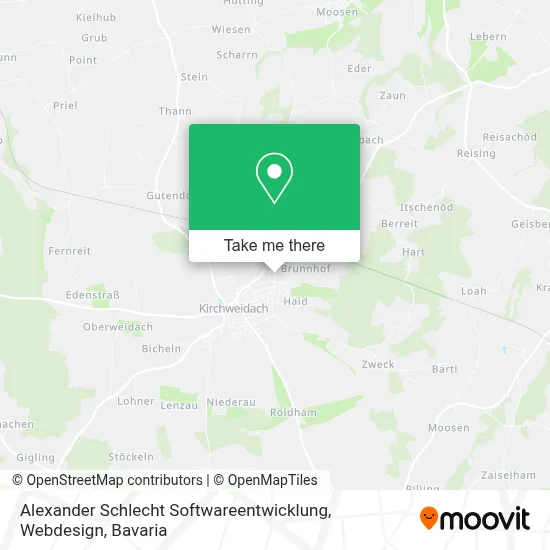 Alexander Schlecht Softwareentwicklung, Webdesign map