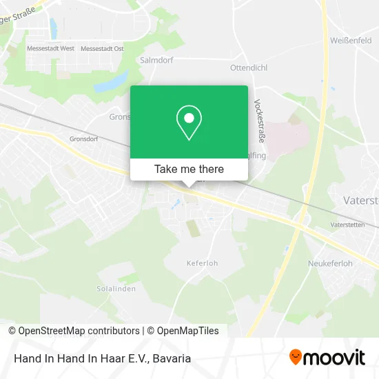 Hand In Hand In Haar E.V. map
