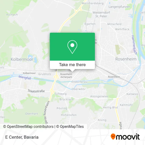 E Center map