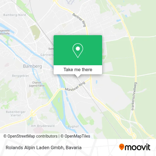 Rolands Alpin Laden Gmbh map