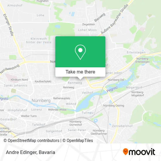 Andre Edinger map