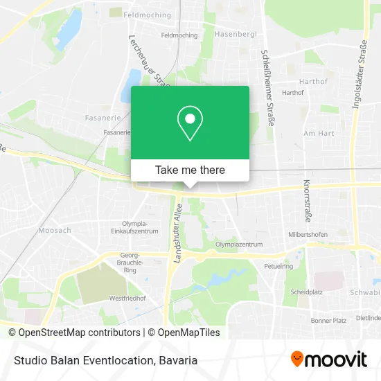 Studio Balan Eventlocation map