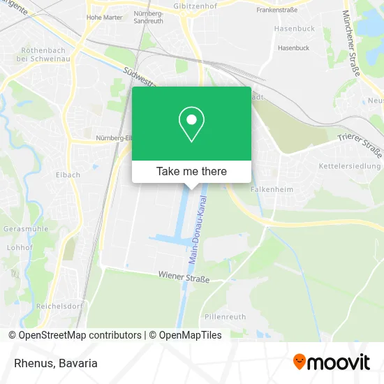 Rhenus map