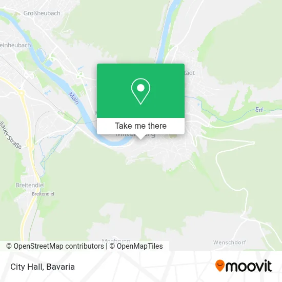 Rathaus map