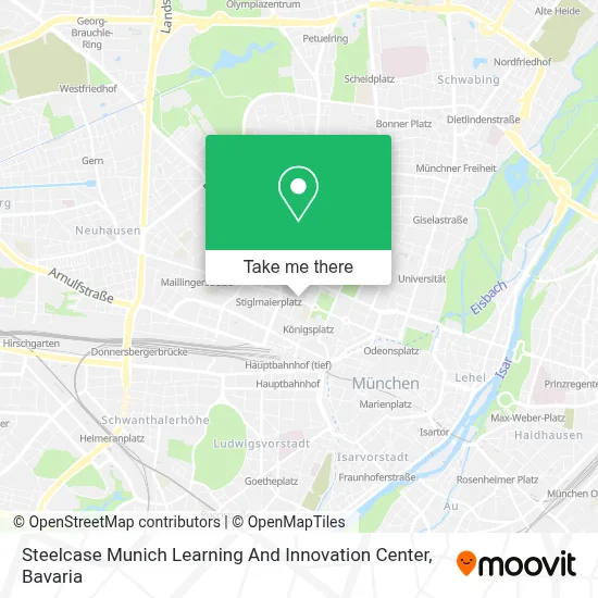 Steelcase Munich Learning And Innovation Center map