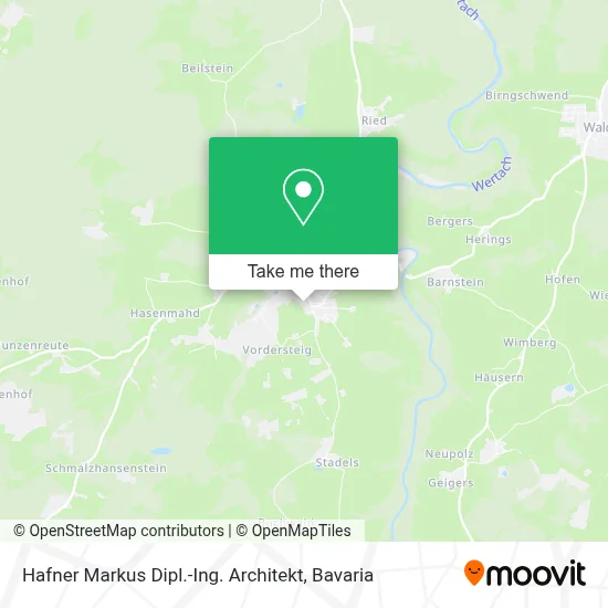 Hafner Markus Dipl.-Ing. Architekt map