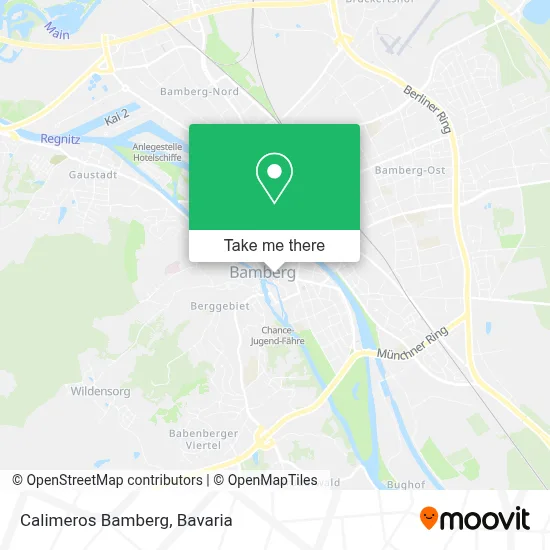 Calimeros Bamberg map