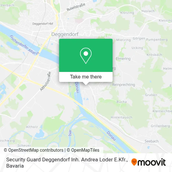Security Guard Deggendorf Inh. Andrea Loder E.Kfr. map