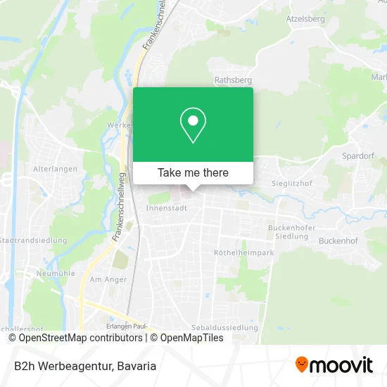 B2h Werbeagentur map
