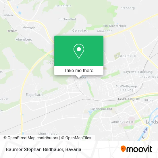 Baumer Stephan Bildhauer map