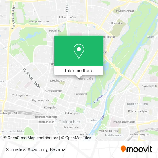Somatics Academy map