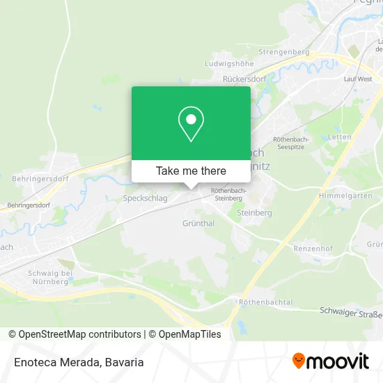 Enoteca Merada map