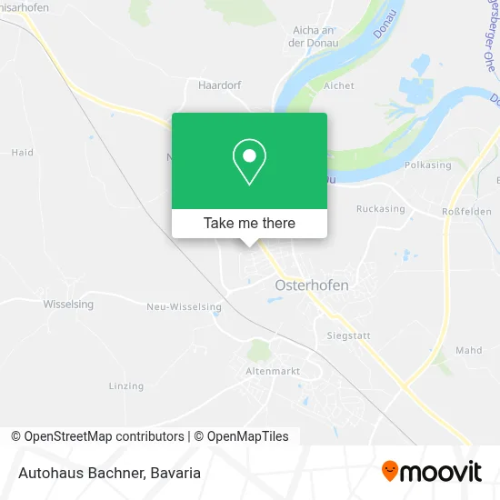 Autohaus Bachner map