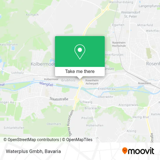 Waterplus Gmbh map
