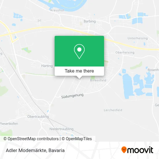 Adler Modemärkte map