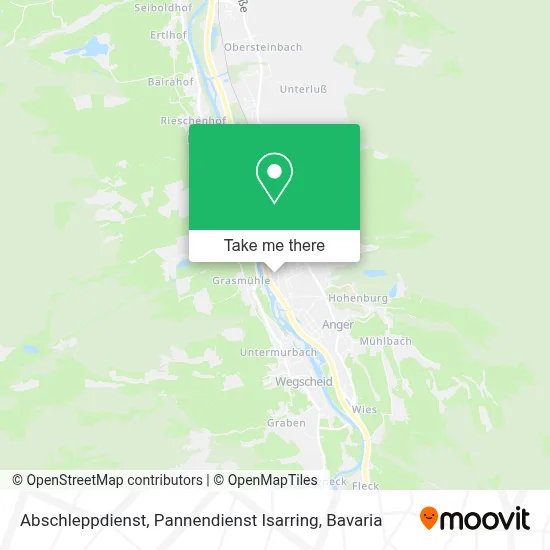 Abschleppdienst, Pannendienst Isarring map