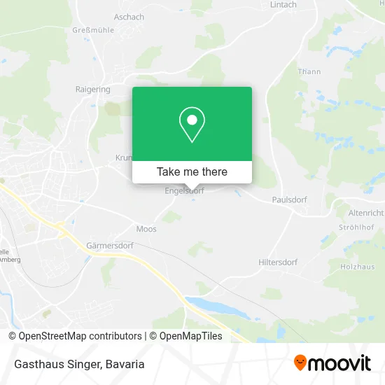 Gasthaus Singer map