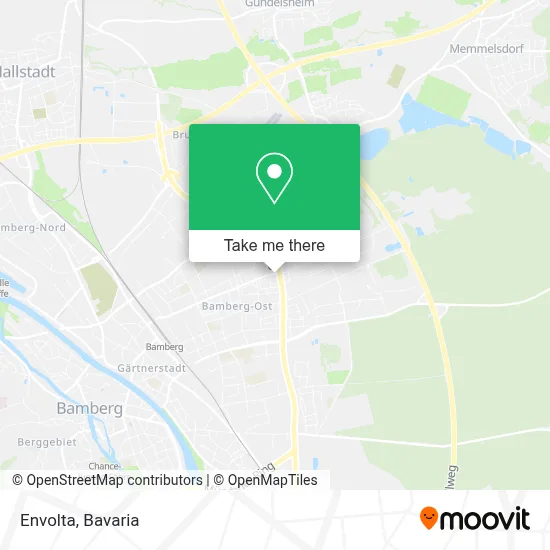 Envolta map