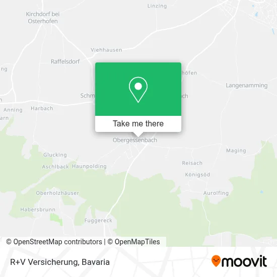 R+V Versicherung map